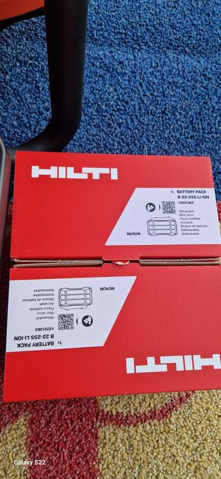Hilti drujba pe acumulator pentru beton