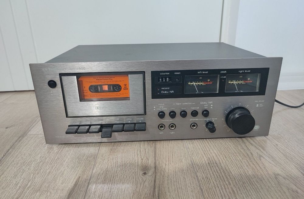 Deck Teleton C500 stereo cassette