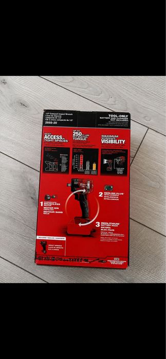 Pistol impact Milwaukee M18 Fuel nou