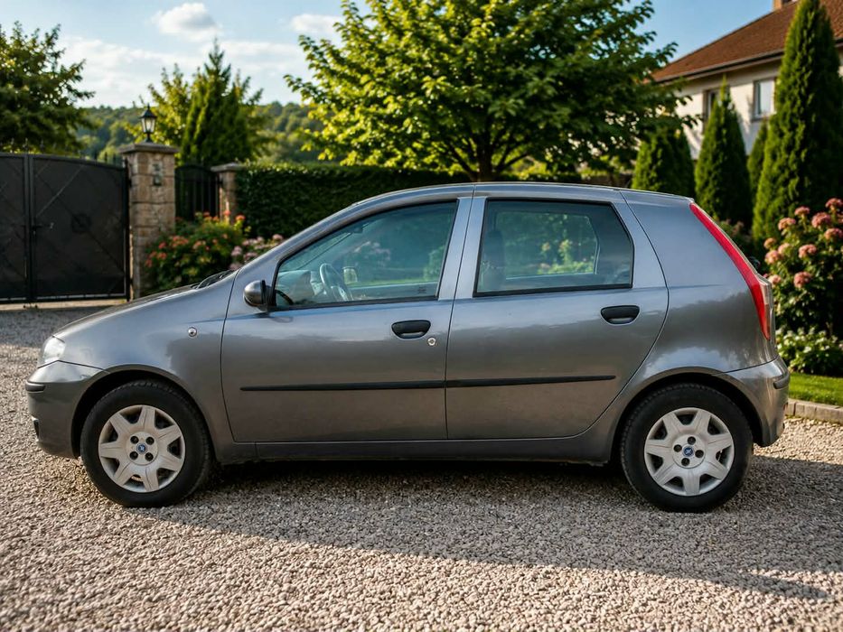 Fiat Punto 1.3 Multijet Diesel 2005 – Germania, Climă, Consum 3,5L, Nr. Roșii + RCA 2,5 Luni