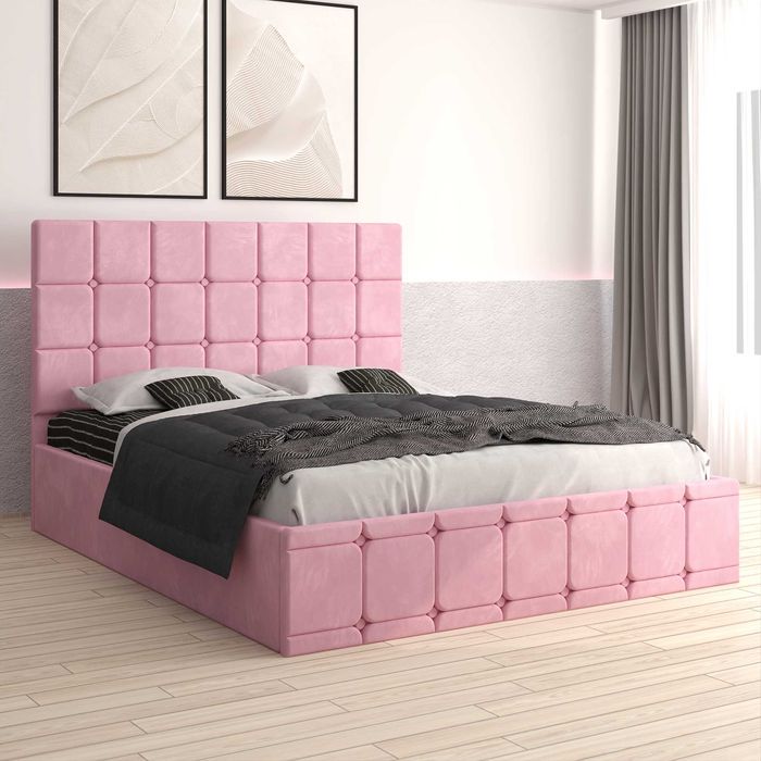 Pat tapițat Elias, toate dimensiunile disponibile si toate culorile