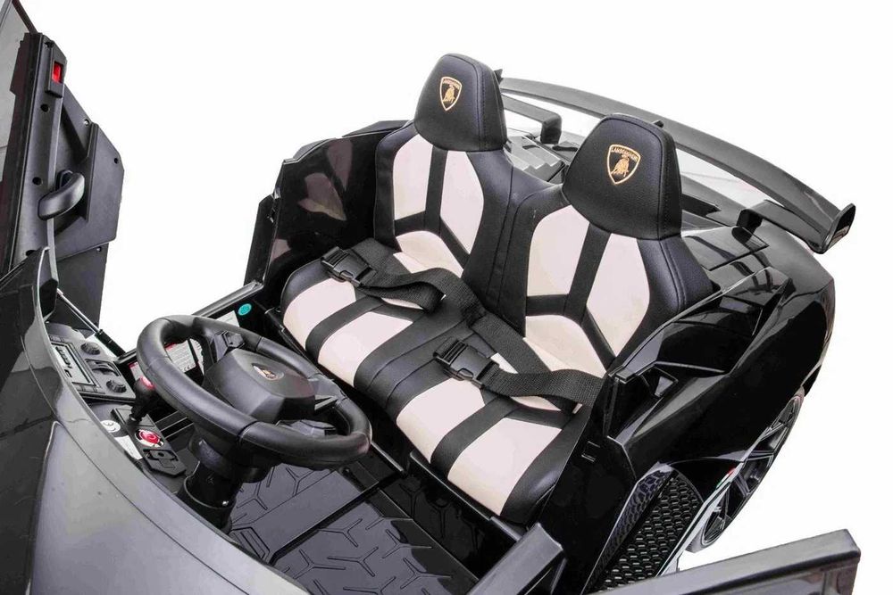Masinuta electrica Lamborghini SVJ 2x 250w 24V Black edition