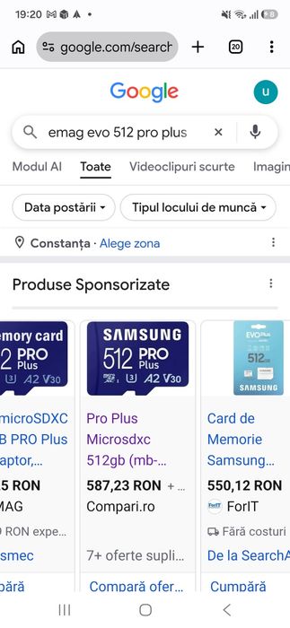 Card micro sd samsung pro plus 512 gb