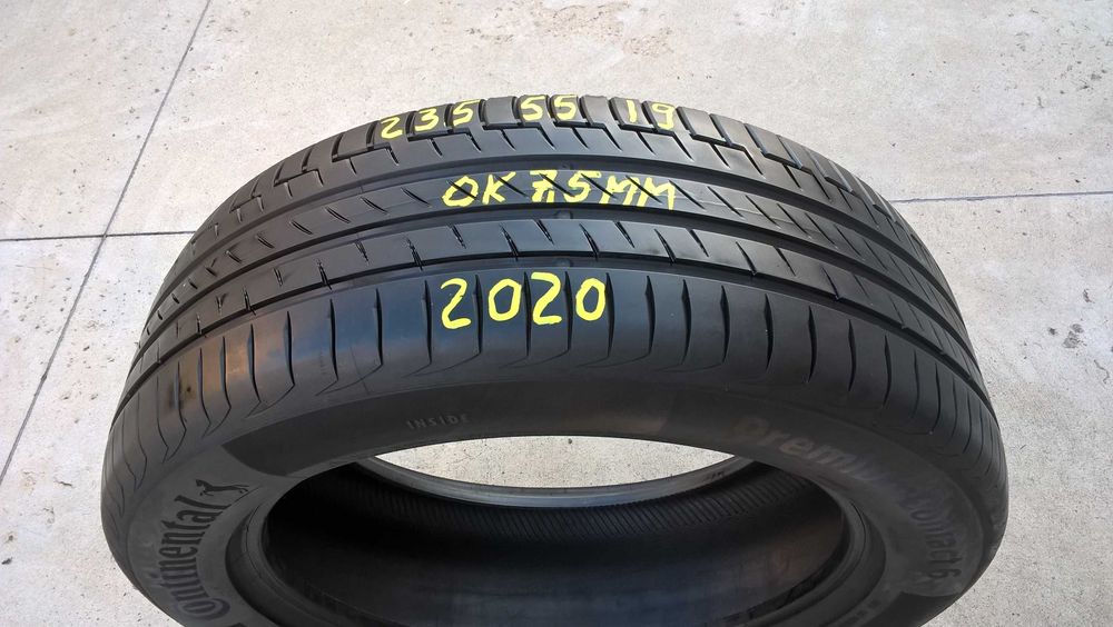 O anvelopa de vara 235 55 19 continental premiumcontact 6 cu 7,5 mm