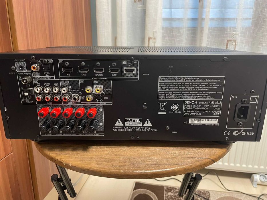 Denon AVR-1612 AV Surround Receiver