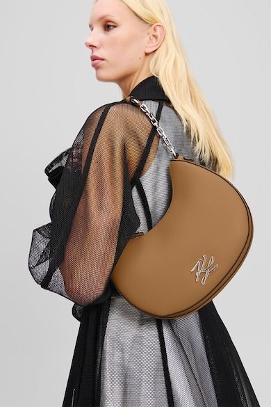 Дамска чанта Karl Lagerfeld   hobo K/AUTOGRAPH Brown