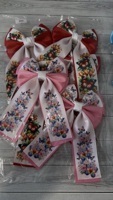 Бантики Ободки Ручная работа