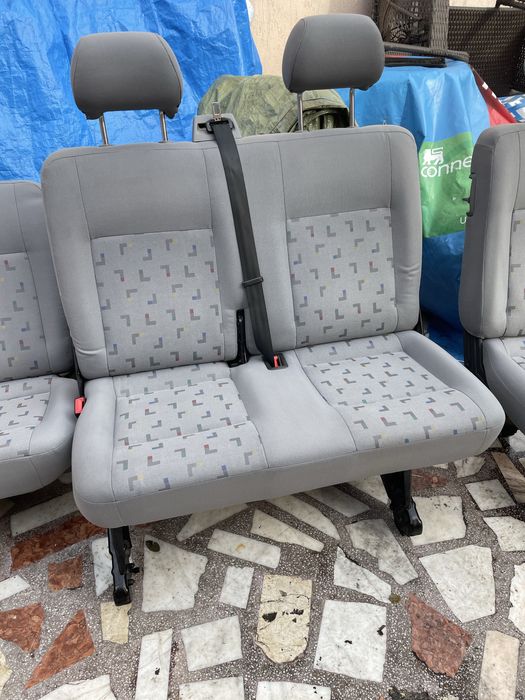 Banchete interior VWTransporter T5 Caravelle 3Lcuri 2Locuri 1 loc