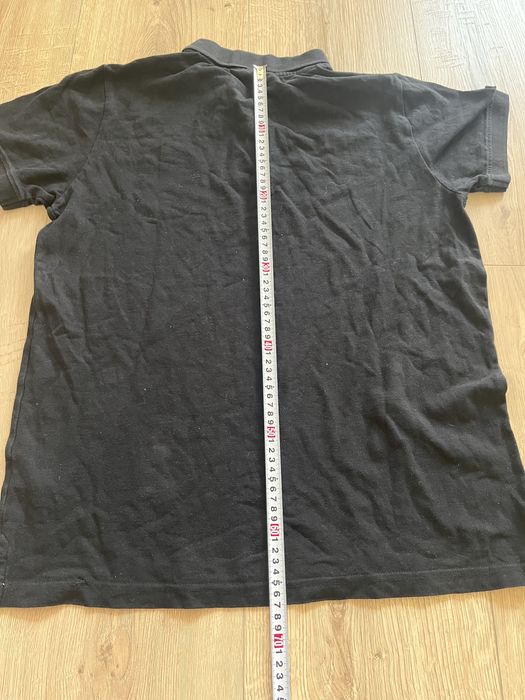 Polo Kappa L, negru, logo brodat