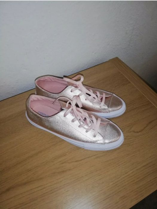 Converse - дамски кецове rose gold