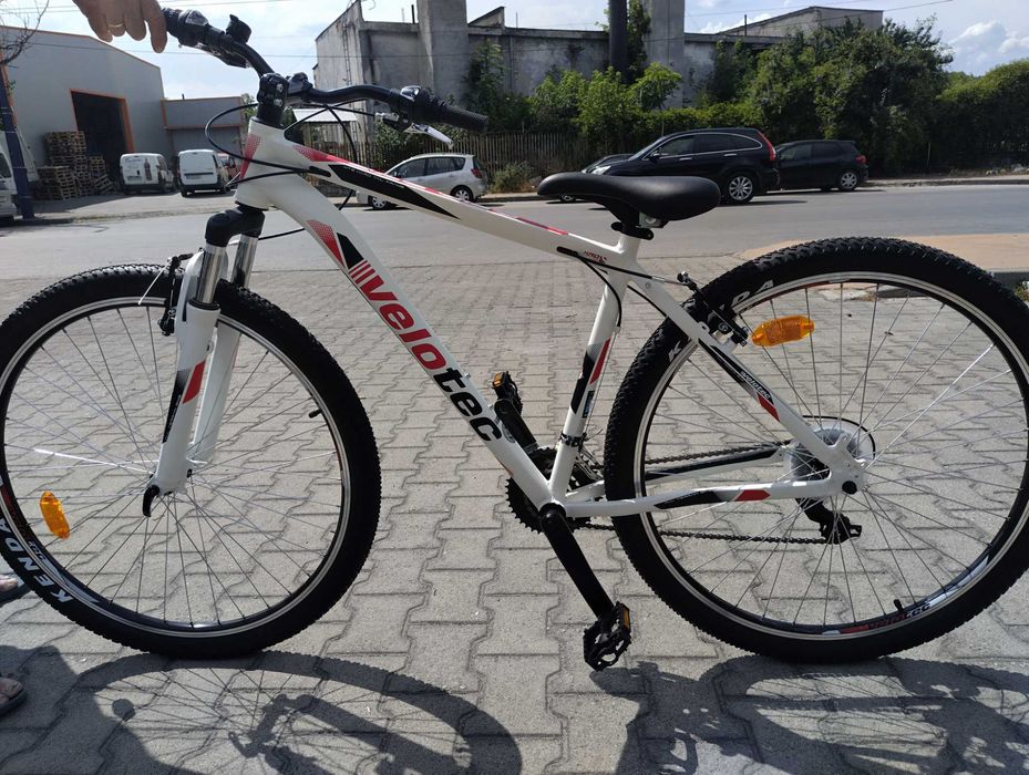 SPRINT Алуминиев велосипед 29" Velotec PRO бял/червен