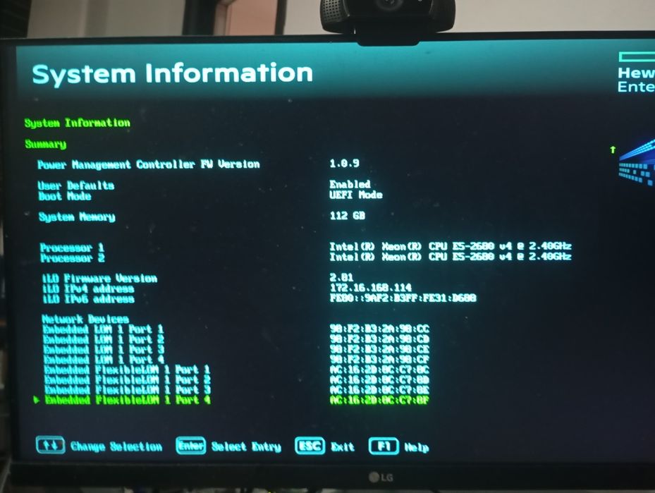 Vand server HPE DL 380 G9 urgent - stare foarte buna