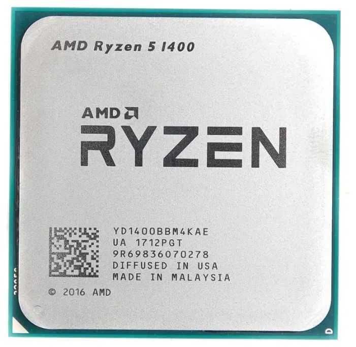 Продам Процессор AMD Ryzen 5 1400 в отличном состояние / Малайзия