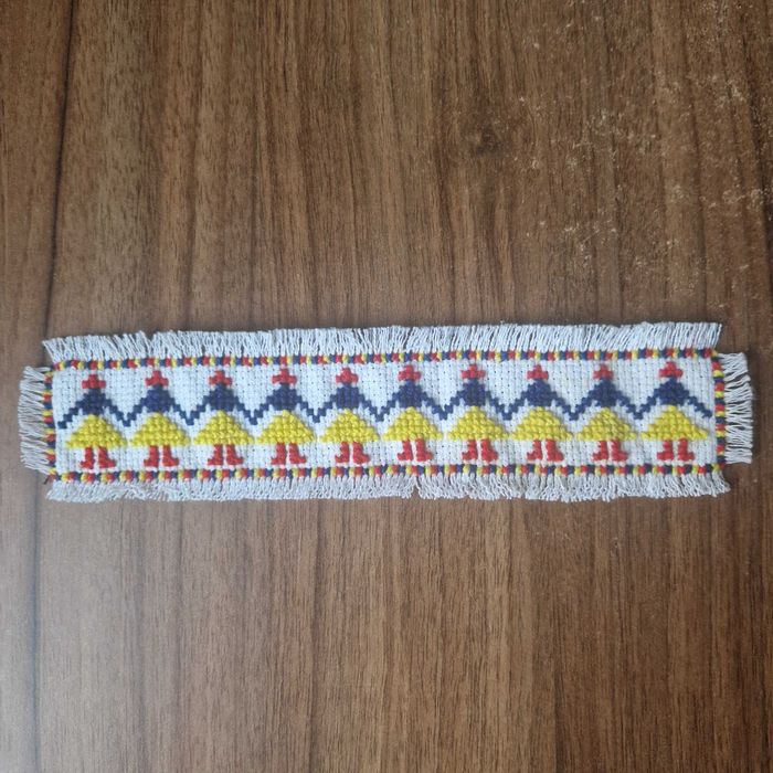 Semn carte cusut