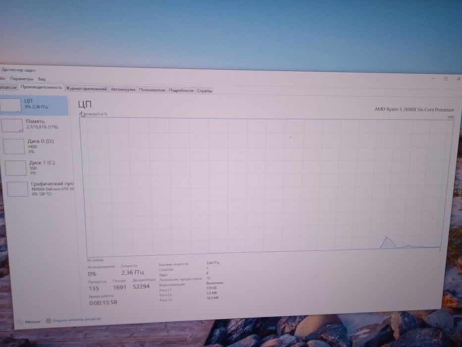 Срочно Продам ПК Ryzen 5, GTX 1070