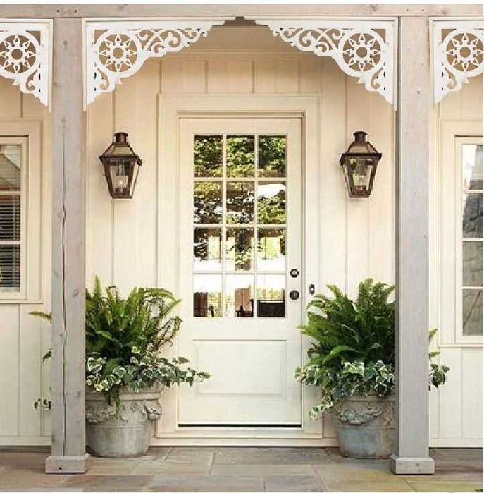 Ornament coltar, consola pt terasa foisor  la imbinare stalp grinda