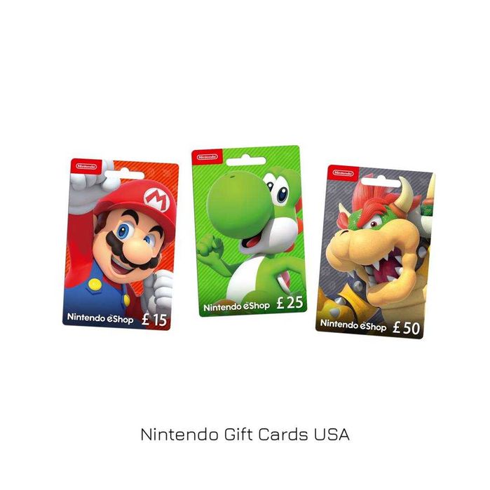 Карта пополнения Nintendo (Gift Card USA)