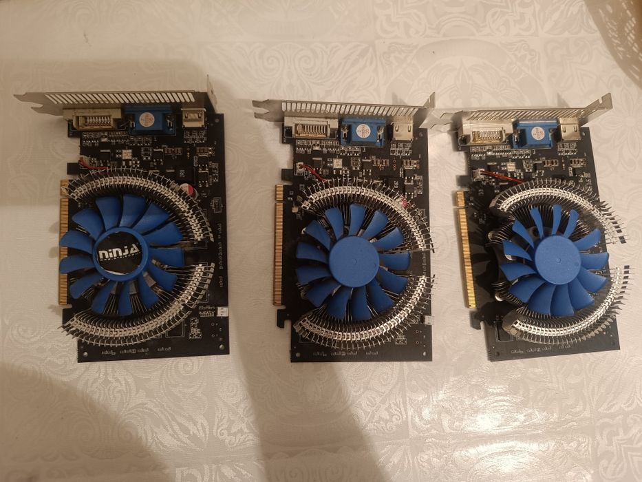 Продам б/у видеокарту, ОЗУ и процессоры