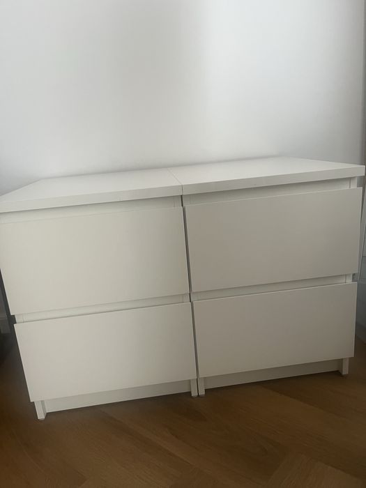 2 Noptiere Malm Ikea