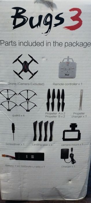 Дрон MJX BUGS 3 комплект
