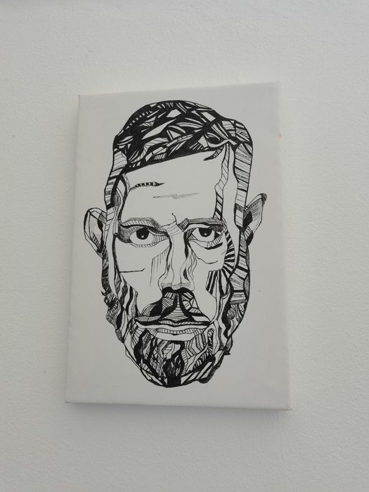 Tablou realizat in pix printat