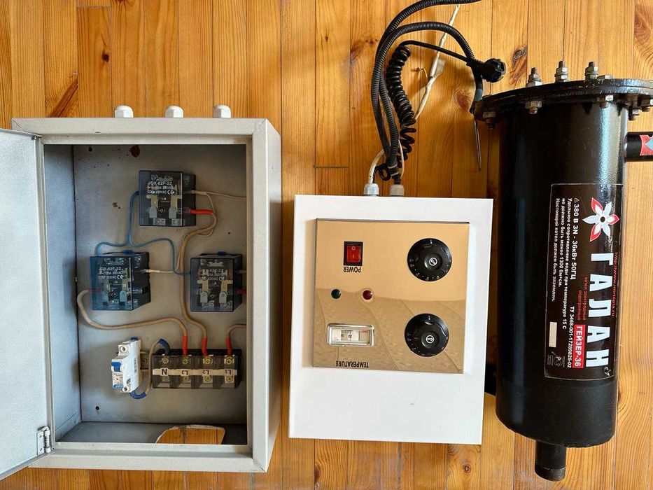 Котёл  електр токли галан