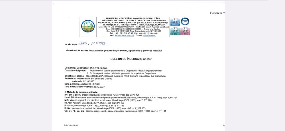 Ingrasamant organic peletizat similar orgevit, italpolina, etc.