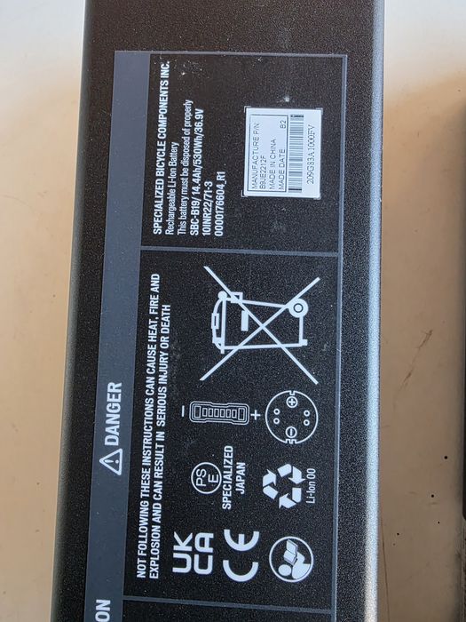 Baterii bicicleta Rokrider Specialized  .