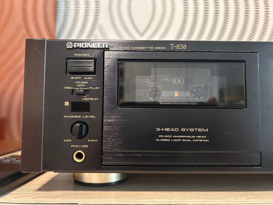 Pioneer T-838/CT-959 Reference Tape Deck / Casetofon