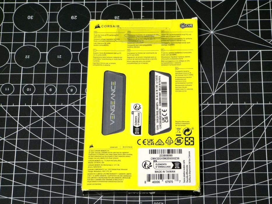 Kit RAM DDR5 32GB (2x16GB) 6000MHz – compatibil  Ryzen  X3D