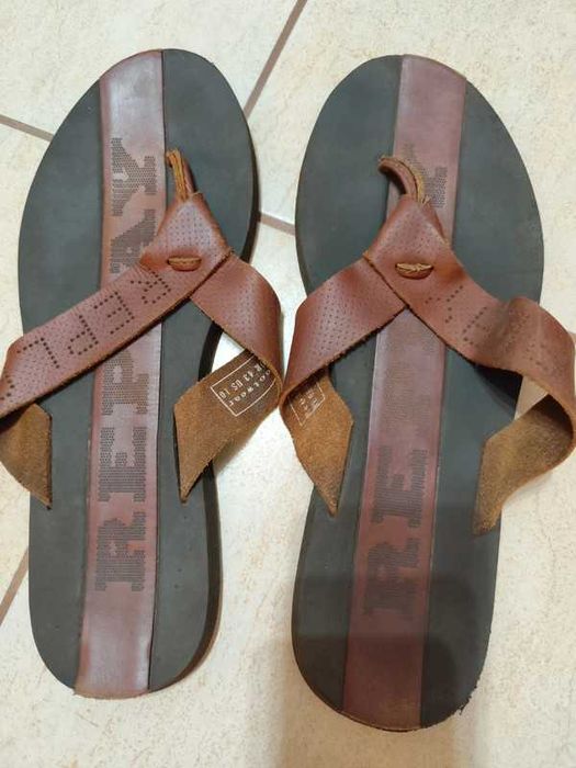 REPLAY papuci din piele pt barbati, NR 43