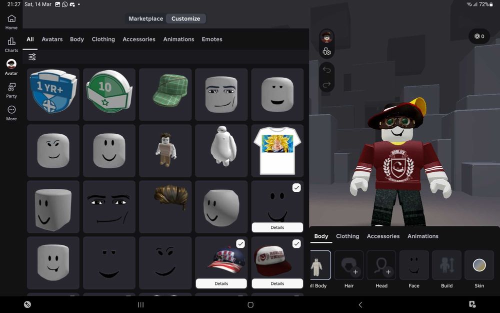 Старый Роблокс Аккаунт (2O14-2O15)