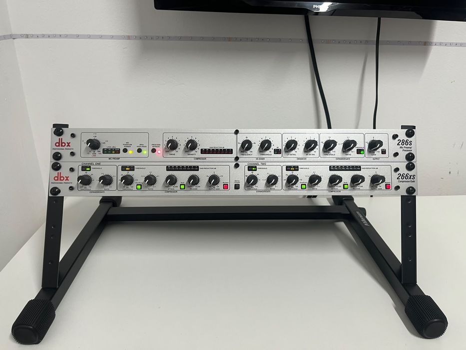 Compresor și channel-strip analog DBX 266XS și DBX 286S