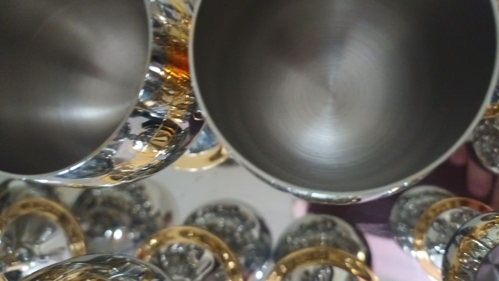 Set zepter Prince cu dungă aur 24k