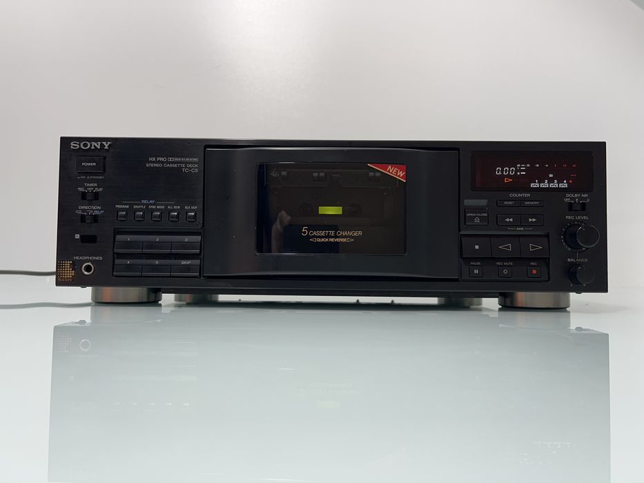 Deck de colectie Sony TC-C5 cu 5 casete