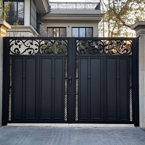 Svarshik сваршик металлоконструкций ворота навес решетка darvoza ewik