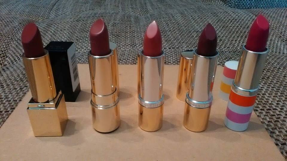 Нови червила от Англия Clinique, Clarins,Estee Lauder, Elizabeth Arden