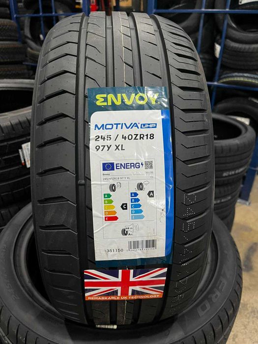 Летен спорт пакет ENVOY 245/40/18 и 265/35/18 нов ДОТ 2653518 рейтингА