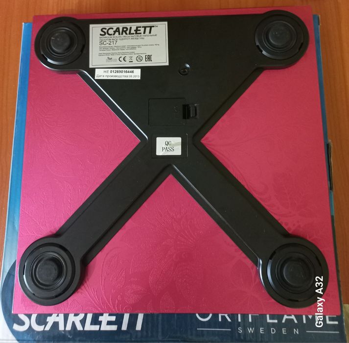 Напольные весы: Scarlett, Oriflame