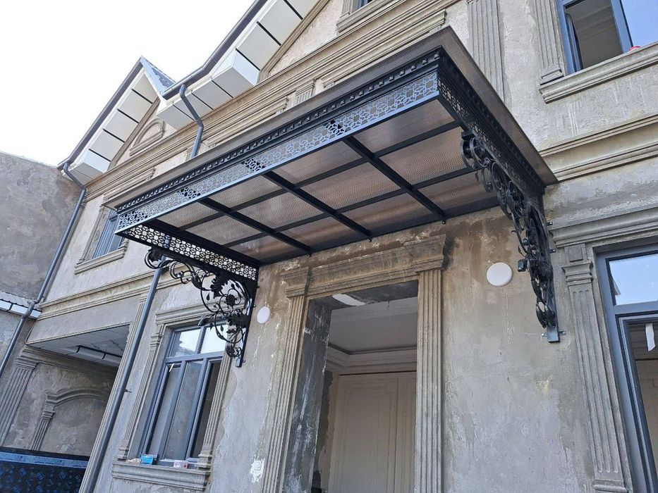 Козырёк на заказ любой сложности