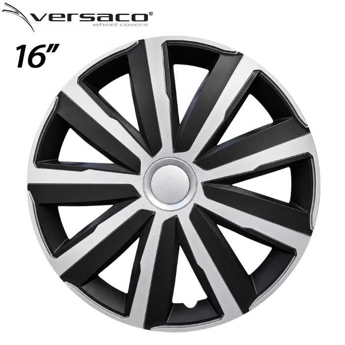 Тасове за джанти Versaco Drift Silver/Black - 14'', 15'' или 16''