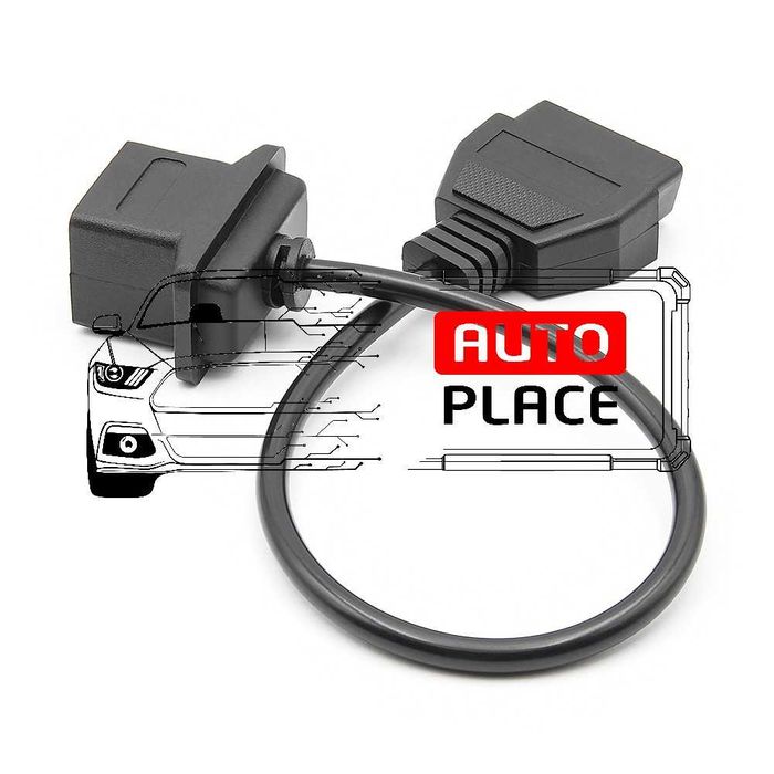 Кабел / Преходник / Адаптер за Chrysler 6 Пин 6 Pin Крайслер Delphi