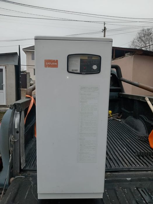 Напольный дизельный газовый котел печка Навиен Сатурн Navien Saturn