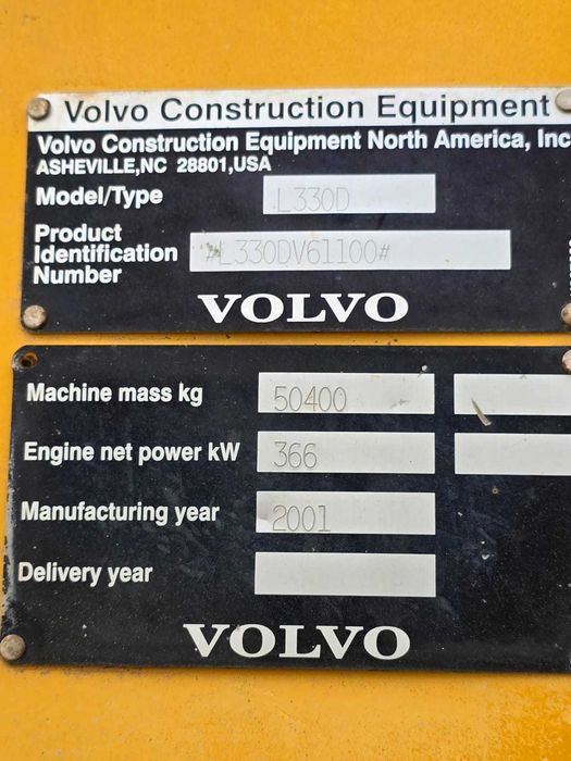Incarcator Frontal VOLVO LX 330 D