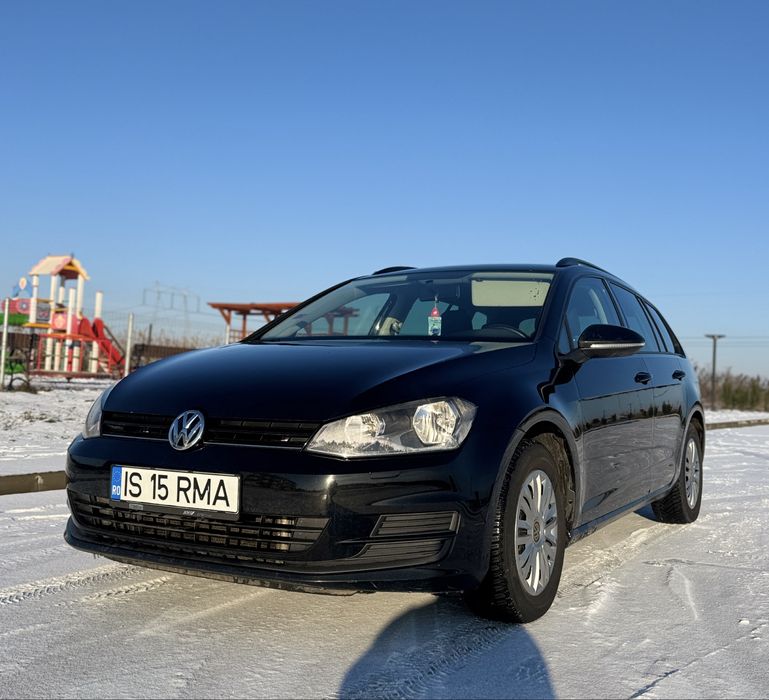 Volkswagen Golf 7 Break 1.6 TDi 120 cai an 2015 Euro 6 Negru