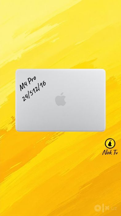 Macbook pro M4 Pro 24/512/16,silver,new