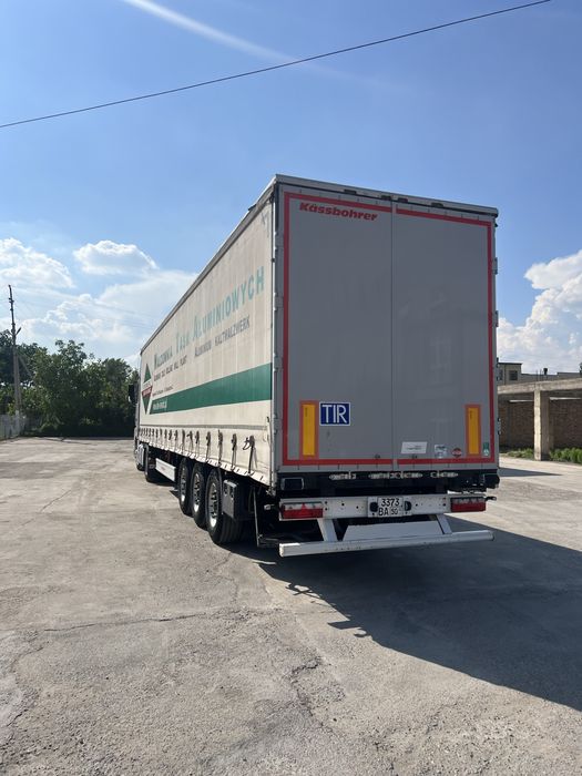 Mersedes actros Euro 6 с прицепом