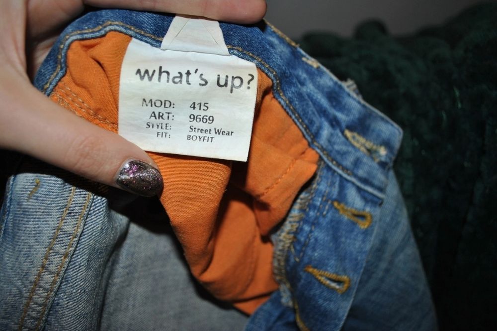 Blugi/jeans boyfriend rupti