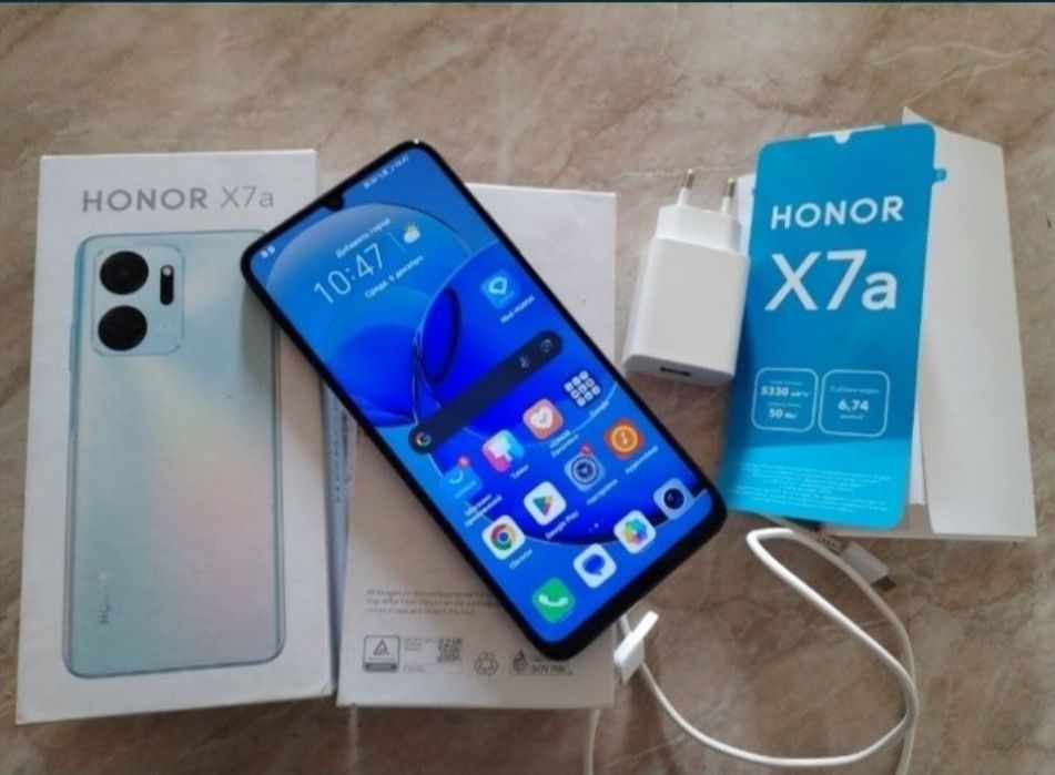 HONOR X 7A PLUS 6/128 baterya 6000