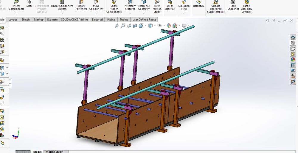 3D model va 2D chizmalar | SolidWorks AutoCAD